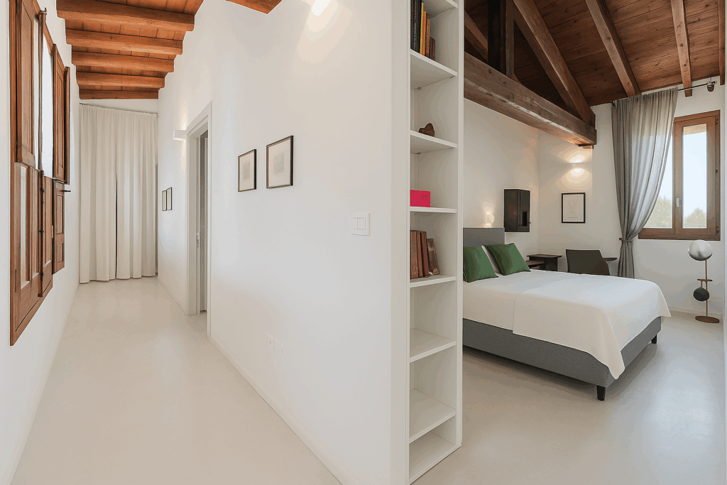 Suites eleganti in stile rustico e Deluxe in stile moderno